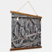 STEAMTREIN HANGEND WANDKLEED (Gebogen)