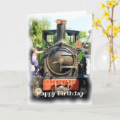 STEAMTREIN KAART (Gele Bloem)