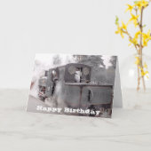 STEAMTREIN KAART (Gele Bloem)