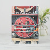 STEAMTREIN KAART (Staand voorkant)