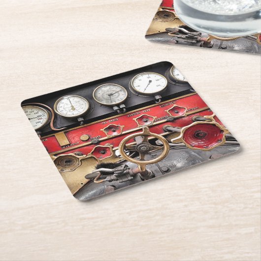 STEAMTREIN KARTONNEN ONDERZETTERS (Schuin)