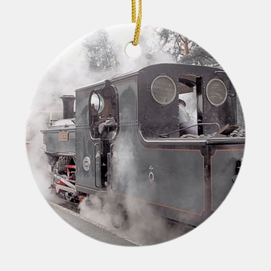 STEAMTREIN KERAMISCH ORNAMENT (Voorkant)
