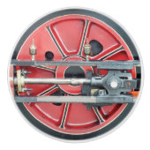 STEAMTREIN KERAMISCHE KNOP (Voorkant)