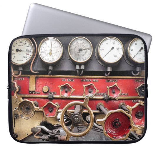 STEAMTREIN LAPTOP SLEEVE (Voorkant)