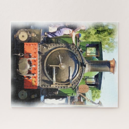 STEAMTREIN LEGPUZZEL (Horizontaal)