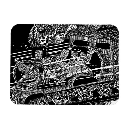 STEAMTREIN MAGNEET (Horizontaal)