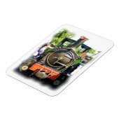 STEAMTREIN MAGNEET (Linkerzijde)