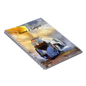 Steamtrein N&W 611-locomotief Notitieboek (Rechterzijde)