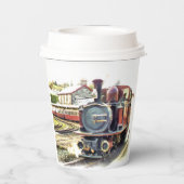 STEAMTREIN PAPIEREN BEKERS (Achterkant)