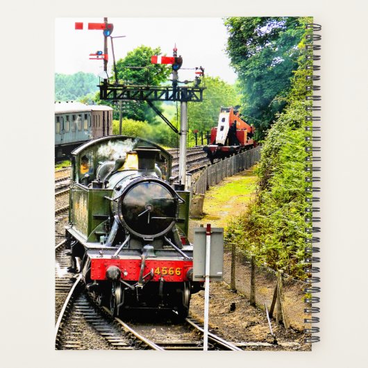 STEAMTREIN PLANNER (Achterkant)