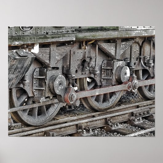 STEAMTREIN POSTER (Voorkant)