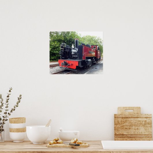 STEAMTREIN POSTER (Keuken)