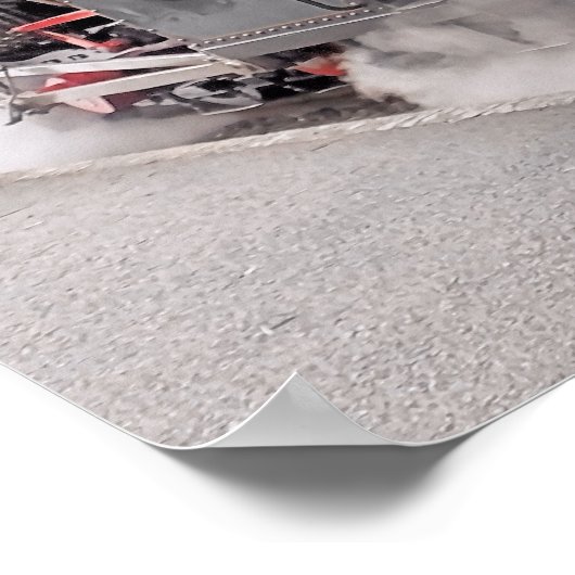 STEAMTREIN POSTER (Hoek)