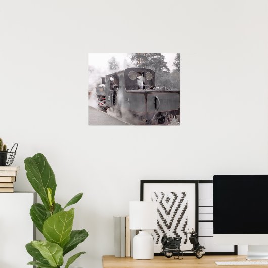 STEAMTREIN POSTER (Thuiskantoor)