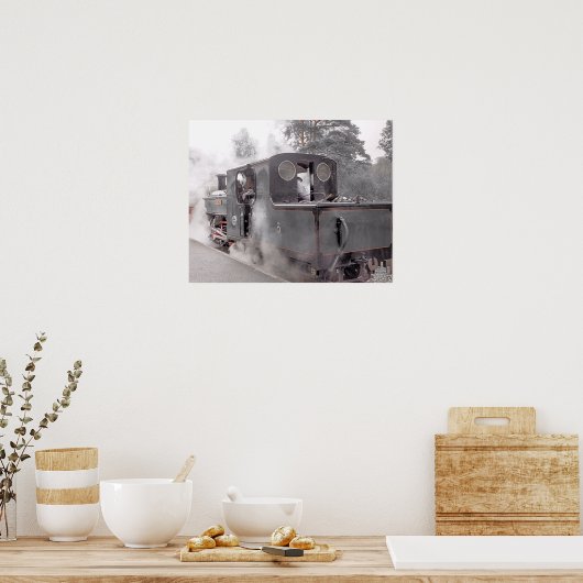 STEAMTREIN POSTER (Keuken)