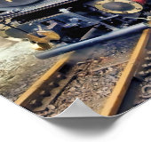 STEAMTREIN POSTER (Hoek)