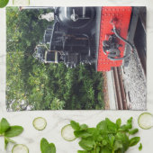 STEAMTREIN THEEDOEK (Gevouwen)