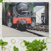 STEAMTREIN THEEDOEK (Gevouwen)