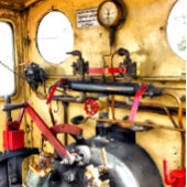 STEAMTREINEN VOETPLATE SERVET