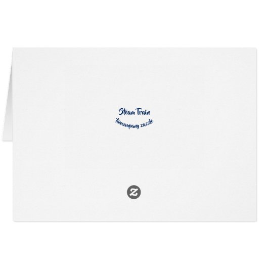 STEAMTREINKAART (Achterkant Horizontaal)