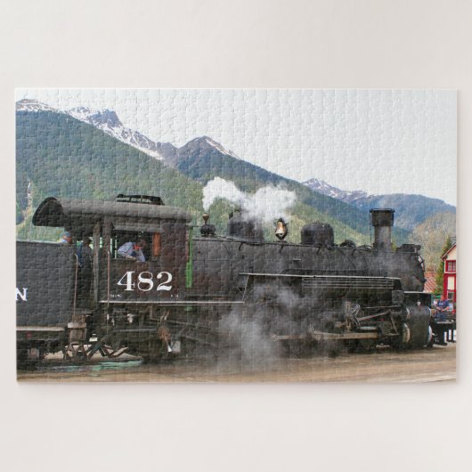 Steamtreinmotor, Colorado, VS 2 Legpuzzel (Horizontaal)