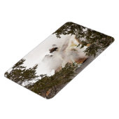 Steamy Bison in Yellowstone National Park Magneet (Linkerzijde)