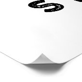 Steamy Funny Dimsum Bao Pun vullen Poster (Hoek)