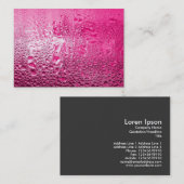 Steamy Pink Visitekaartje (Voorkant / Achterkant)