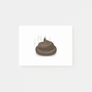 Steamy Poo Post-it® Notes