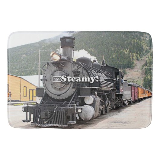 Steamy! stoomtreinmotor, Colorado, Verenigde State Badmat (Voorkant)