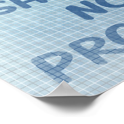 Steamy Tiled Bathroom Wall Art Poster (Hoek)