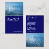 Steamy Window - Deep Navy Visitekaartje (Voorkant / Achterkant)