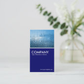 Steamy Window - Deep Navy Visitekaartje (Staand voorkant)