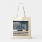 Steamy Winter Vissen Table Rock Lake Tote Bag (Achterkant)
