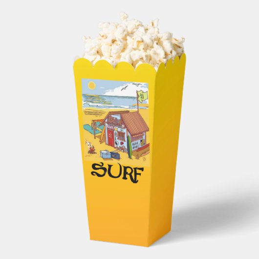 Steamys Surf Shack popcorn dozen Bedankdoosjes (Popped)