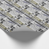 Stearman Biplane Cadeaupapier (Hoek)