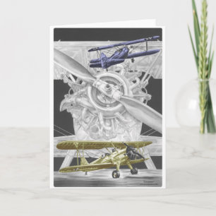 Stearman Biplane Kaart