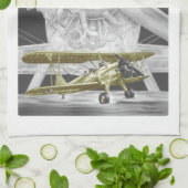 Stearman Biplane Theedoek (Gevouwen)