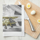 Stearman Biplane Theedoek (Quarter Fold)