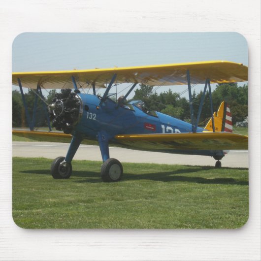 Stearman Mousepad Muismat (Voorkant)