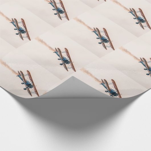 Stearman Pt-13d Double Decker Vliegtuig Fly Cadeaupapier (Hoek)