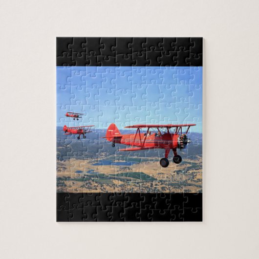 Stearman, PT-17, 1943_Classic Aviation Legpuzzel (Verticaal)