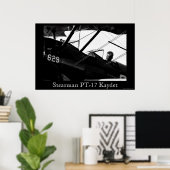 Stearman PT-17 Kaydet Poster (Thuiskantoor)