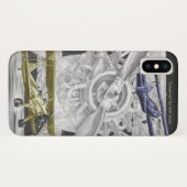Stearman Tweedekker Case-Mate iPhone Case (Achterkant (horizontaal))