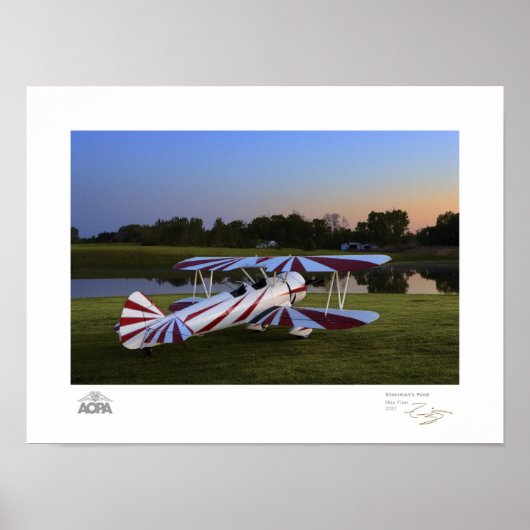 Stearman's Pond Gallery Poster (Voorkant)