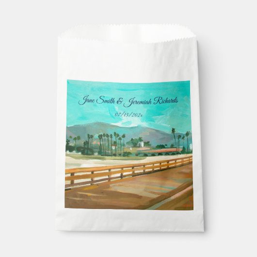 Stearns Wharf - Santa Barbara, CA Bedankzakje (Voorkant)