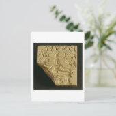 Steatite Pasupati, zeehond Mohenjodaro, 2300-1750  Briefkaart (Staand voorkant)