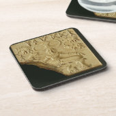 Steatite Pasupati, zeehond Mohenjodaro, 2300-1750  Drankjes Onderzetter (Linkerzijde)