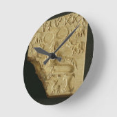 Steatite Pasupati, zeehond Mohenjodaro, 2300-1750 Ronde Klok (Hoek)