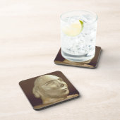 Steatite portrait head, Mohenjodaro, 2300-1750 BC Onderzetter (Rechterzijde)